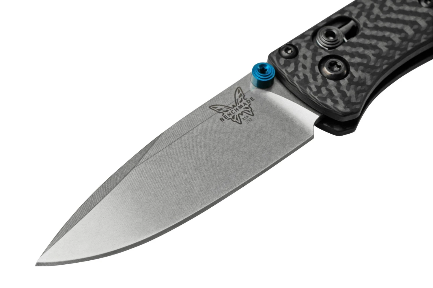 Benchmade Mini Bugout 533-3 Carbonfiber, CPM S90V, Couteau De Poche 5 Benchmade Mini Bugout 533-3 Carbonfiber, CPM S90V, Couteau De Poche – Image 3