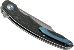 Bestech Fanga Black G10 & Carbon Fibre BG18C, Couteau De Poche -Chic Couteaux Magasin BHBG18C 04 bestech