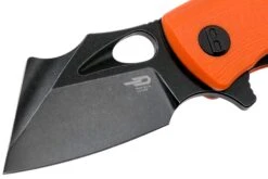 Bestech Lizard BG39D Orange G10, Black Stonewashed Couteau De Poche -Chic Couteaux Magasin BHBG39D 03 bestech