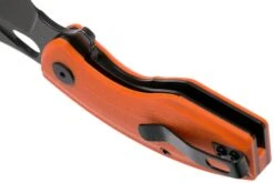 Bestech Lizard BG39D Orange G10, Black Stonewashed Couteau De Poche -Chic Couteaux Magasin BHBG39D 05 bestech