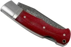 Böker Boxer 111025DAM Damascus, Micarta Couteau De Gentleman, Raphael Durand Design -Chic Couteaux Magasin BO111025DAM 04 boker