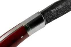 Böker Boxer 111025DAM Damascus, Micarta Couteau De Gentleman, Raphael Durand Design -Chic Couteaux Magasin BO111025DAM 06 boker