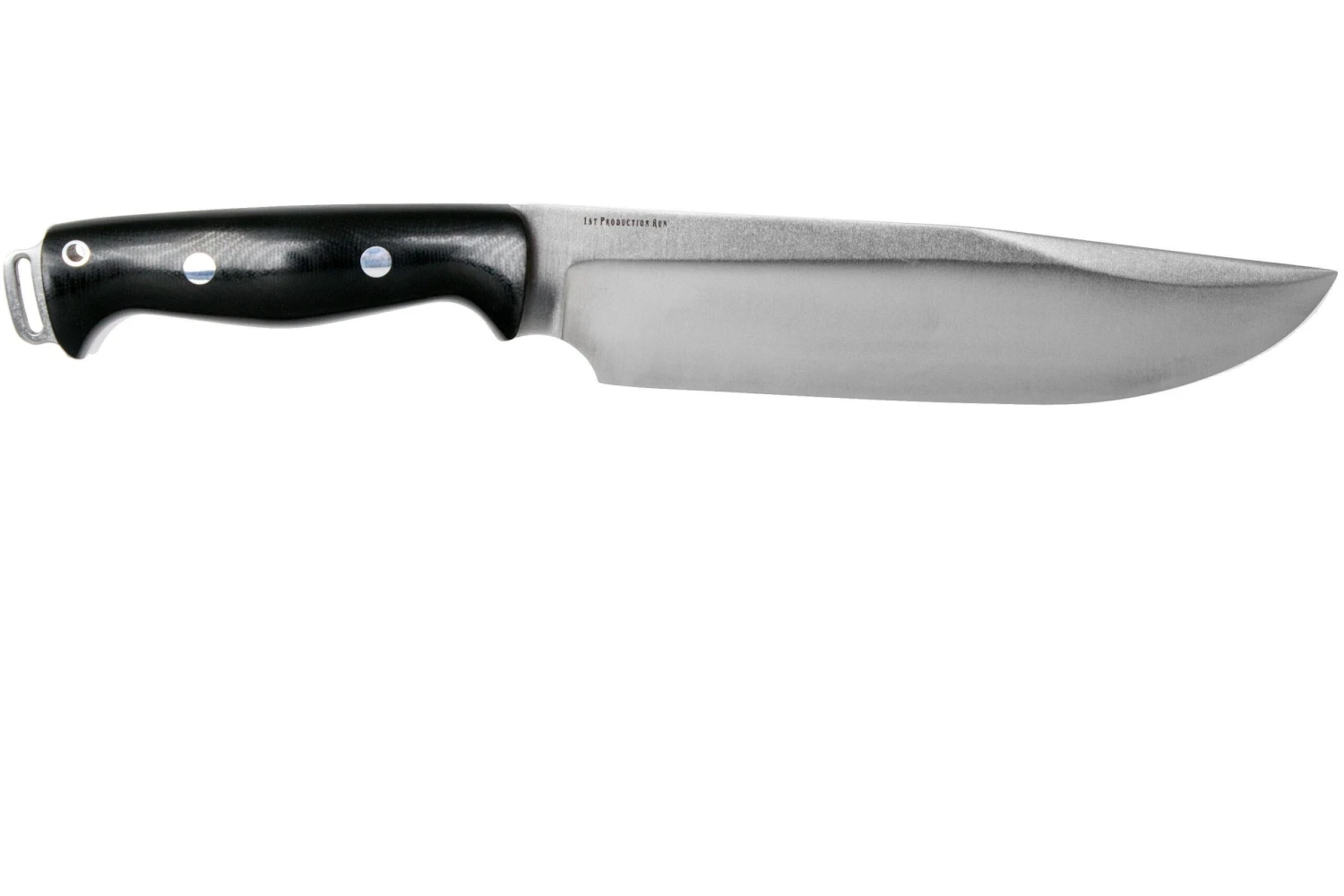 Bark River Bravo Crusader CPM 3V, Black Canvas Micarta 4 Bark River Bravo Crusader CPM 3V, Black Canvas Micarta – Image 2