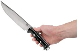 Bark River Bravo Crusader CPM 3V, Black Canvas Micarta 15 Bark River Bravo Crusader CPM 3V, Black Canvas Micarta -Chic Couteaux Magasin BRK07 324BKC 06 bark river