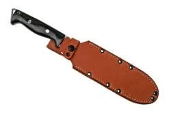 Bark River Bravo Tope Recon CPM 3V Black Canvas Micarta, Couteau De Survie -Chic Couteaux Magasin BRK10 221BCM 06 barkriver