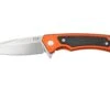 Case The Marilla, Orange Anodized Aluminum, S35VN, Black G-10 Inlay, 25886 Couteau De Poche