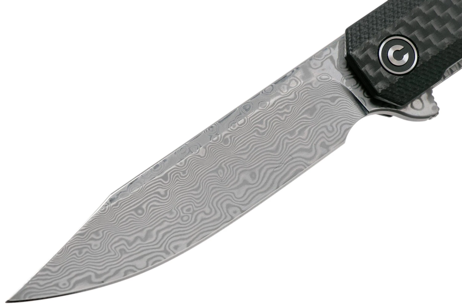Civivi Chronic C917DS Damascus, Carbonfiber & G10 Couteau De Poche 5 Civivi Chronic C917DS Damascus, Carbonfiber & G10 Couteau De Poche – Image 3