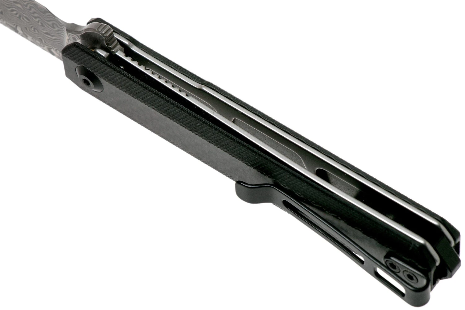 Civivi Chronic C917DS Damascus, Carbonfiber & G10 Couteau De Poche 7 Civivi Chronic C917DS Damascus, Carbonfiber & G10 Couteau De Poche – Image 5