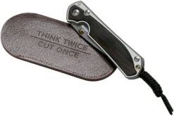 Chris Reeve Sebenza 31 Large Macassar Ebony Inlay L31-1116 Couteau De Poche -Chic Couteaux Magasin CRL31 1116 08 chris reeve