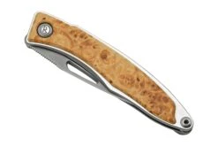 Chris Reeve Mnandi Box Elder Burl Inlay MNA-1008 Couteau De Gentleman -Chic Couteaux Magasin CRMNDEB 07 chrisreeve