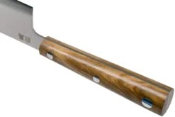 Due Cigni Hakucho Santoku 16,5 Cm, Olivier -Chic Couteaux Magasin DG2C505OL 04 due cigni