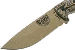 ESEE Model 5 Dark Earth Blade 3D Coyote-Black G10 Couteau De Survie 5PDE-005 étui Kydex + Clip Plat -Chic Couteaux Magasin EE 5PDE 005 03 esee knives