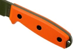 ESEE Model 4 OD Blade, Orange Handle 4P-OD Avec étui + Clip -Chic Couteaux Magasin EE ESEE 4P OD 05 esee knives ee esee 4p od 05