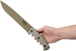 ESEE Junglas Dark Earth, JUNGLAS-DE Couteau De Survie étui Kydex + MOLLE-back -Chic Couteaux Magasin EE JUNGLAS DE 06 esee knives v201901