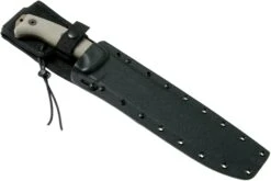 ESEE Junglas Dark Earth, JUNGLAS-DE Couteau De Survie étui Kydex + MOLLE-back -Chic Couteaux Magasin EE JUNGLAS DE 07 esee knives v201901