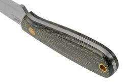 BRISA Necker 70 Bison Micarta, étui En Cuir -Chic Couteaux Magasin ENZ 002 04 brisa