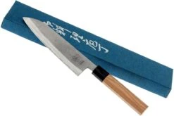 Eden Dento Santoku 16,5 Cm, Acier Aogami -Chic Couteaux Magasin EQ2070 316 07 eden dento santoku eq2070 316 07