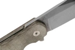 Fox Knives Eastwood Tiger 524G Stonewashed D2, Green Micarta Couteau De Poche, Gudy Van Poppel Design 15 Fox Knives Eastwood Tiger 524G Stonewashed D2, Green Micarta Couteau De Poche, Gudy Van Poppel Design -Chic Couteaux Magasin FOFX 524G 06 fox knives