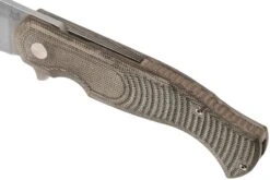 Fox Knives Eastwood Tiger 524G Stonewashed D2, Green Micarta Couteau De Poche, Gudy Van Poppel Design 16 Fox Knives Eastwood Tiger 524G Stonewashed D2, Green Micarta Couteau De Poche, Gudy Van Poppel Design -Chic Couteaux Magasin FOFX 524G 07 fox knives