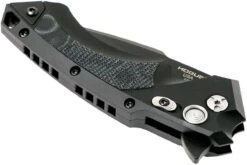Hogue X5 3.5" Spearpoint 34579 Buttonlock Flipper Couteau, Black Finish -Chic Couteaux Magasin HK34579 04 hogue hk34579 04