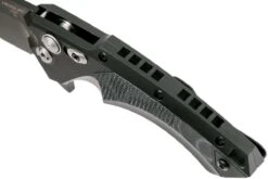 Hogue X5 3.5" Spearpoint 34579 Buttonlock Flipper Couteau, Black Finish -Chic Couteaux Magasin HK34579 07 hogue hk34579 07