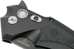 Hogue X5 3.5" Spearpoint 34579 Buttonlock Flipper Couteau, Black Finish -Chic Couteaux Magasin HK34579 08 hogue hk34579 08