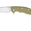 Rick Hinderer XM18 3.5" Skinny Sheepsfoot 20CV, Translucent Green G10 Couteau De Poche -Chic Couteaux Magasin HRK XM18 35 SSSW TG 01 rickhinderer