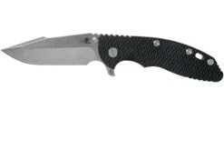 Rick Hinderer XM-18 3.5" Skinny Harpoon Spanto Stonewash Bronze, Black G10 Couteau De Poche