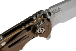 Rick Hinderer XM-18 3.5" Skinny Harpoon Spanto Stonewash Bronze, Black G10 Couteau De Poche 14 Rick Hinderer XM-18 3.5" Skinny Harpoon Spanto Stonewash Bronze, Black G10 Couteau De Poche -Chic Couteaux Magasin HRK XM1835 SHP BR BK 06 rick hinderer knives