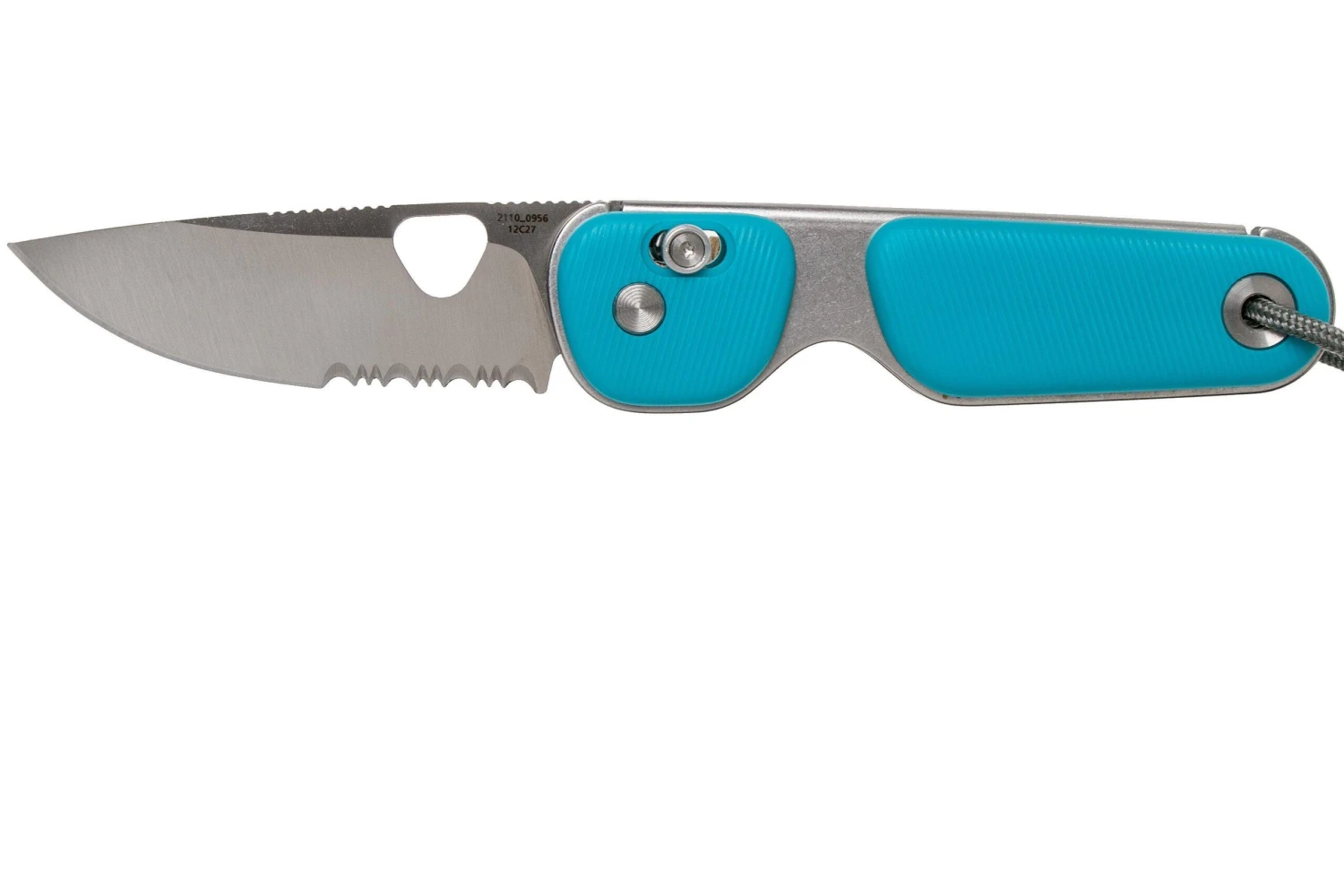 The James Brand The Redstone, Glacier + Satin, Serrated, Couteau De Poche 3 The James Brand The Redstone, Glacier + Satin, Serrated, Couteau De Poche