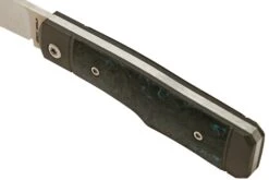 Jack Wolf Sharpshooter Jack, Blue Fat Carbon SHSH-FC Couteau De Poche Slipjoint -Chic Couteaux Magasin JW SHSH FC 06 jackwolf