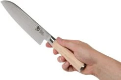 Kai Shun Classic White Santoku 18 Cm -Chic Couteaux Magasin KADM 0702W 07 kai shun classic