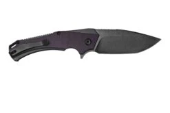 Kansept Hellx T1008A6 Blackwashed, Purple G10 Couteau De Poche, Mikkel WIllumsen Design -Chic Couteaux Magasin KST1008A6 02 kansept