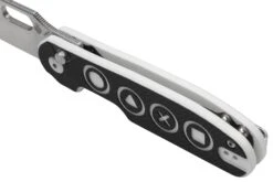 Kizer Cormorant Game Ki4562A3, S35VN, Black & White G10 Couteau De Poche, Yue Dong Design -Chic Couteaux Magasin KZKI4562A3 07 kizer