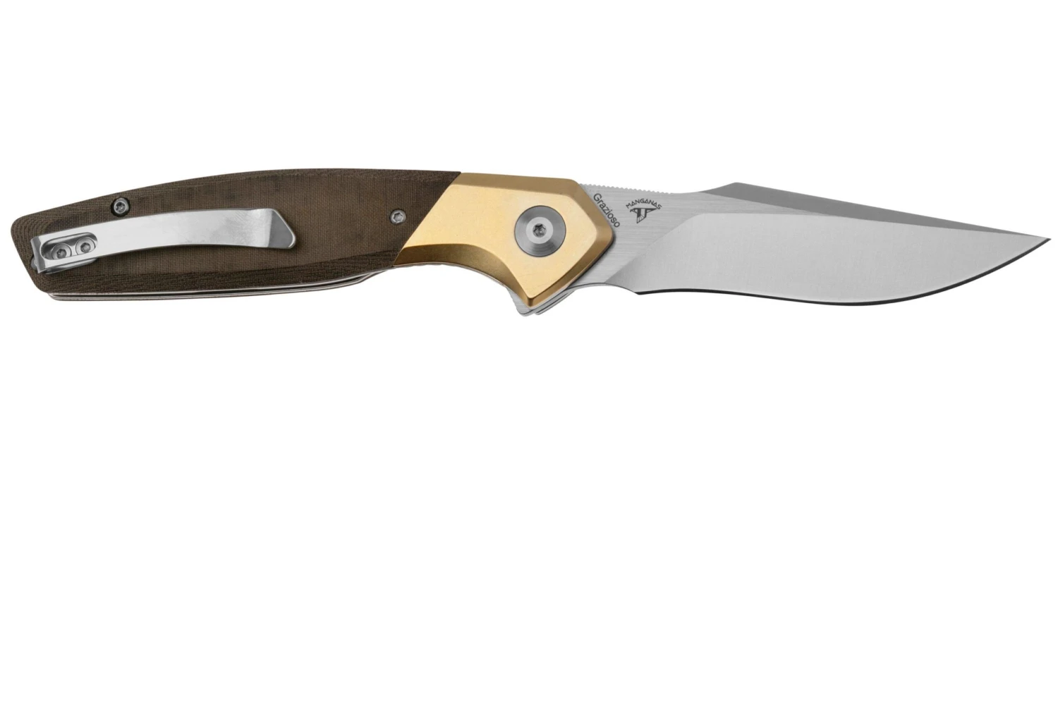 Kizer Vanguard Grazioso, Micarta, N690, V4572N2 Couteau De Poche 4 Kizer Vanguard Grazioso, Micarta, N690, V4572N2 Couteau De Poche – Image 2
