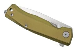 LionSteel Myto MT01A GS Green Aluminium, Satin Couteau De Poche, Design Molletta -Chic Couteaux Magasin LI MT01A GS 06 lionsteel