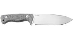 Lionsteel T6 Satin, Black Canvas Micarta T6-CVB Couteau Fixe -Chic Couteaux Magasin LI T6 CVB 02 lionsteel