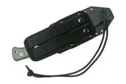 Lionsteel T6 Satin, Black Canvas Micarta T6-CVB Couteau Fixe -Chic Couteaux Magasin LI T6 CVB 07 lionsteel