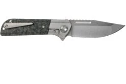 Liong Mah Lanny V2, Marble Carbon Fiber, Satin M390 Couteau De Poche -Chic Couteaux Magasin LO LA2 MCF 02 liong mah design