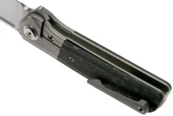 Liong Mah Lanny V2, Marble Carbon Fiber, Satin M390 Couteau De Poche -Chic Couteaux Magasin LO LA2 MCF 05 liong mah design