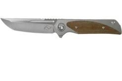 Liong Mah Warrior Two V3 Green Canvas Micarta Couteau De Poche
