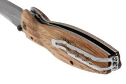 Mcusta MC-0182D Sengoku Toyotomi Hideyoshi, Yellow Pakkawood, Couteau De Gentleman -Chic Couteaux Magasin MC 0182D 04 mcusta