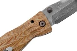 Mcusta MC-0182D Sengoku Toyotomi Hideyoshi, Yellow Pakkawood, Couteau De Gentleman -Chic Couteaux Magasin MC 0182D 05 mcusta