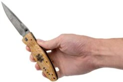 Mcusta MC-0182D Sengoku Toyotomi Hideyoshi, Yellow Pakkawood, Couteau De Gentleman -Chic Couteaux Magasin MC 0182D 08 mcusta