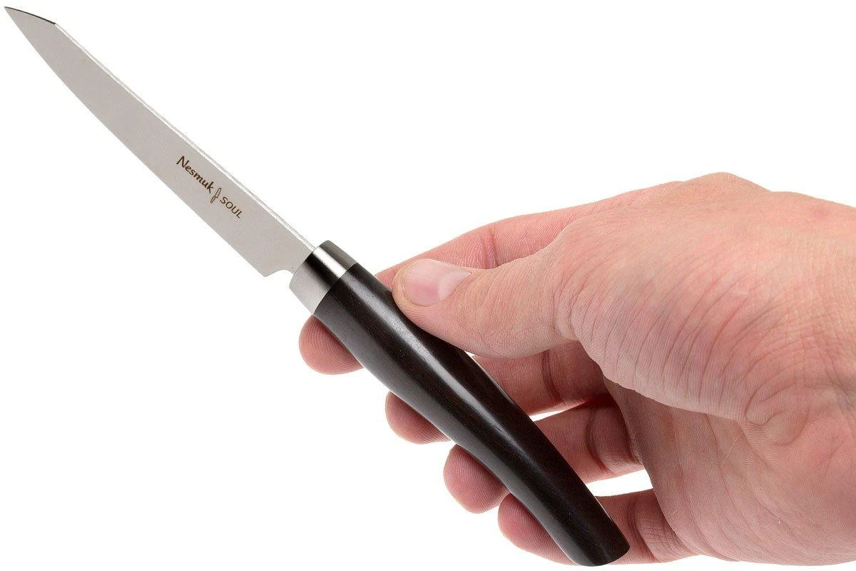 Nesmuk SOUL Couteau D'office 9,6 Cm, Grenadille, S3G902013 8 Nesmuk SOUL Couteau D'office 9,6 Cm, Grenadille, S3G902013 – Image 6
