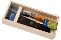 Opinel Couteau De Poche No.8 Gamme De Luxe Avec étui En Cuir, Acier Carbone 19 Opinel Couteau De Poche No.8 Gamme De Luxe Avec étui En Cuir, Acier Carbone -Chic Couteaux Magasin OP000815 09 opinel v202004