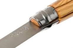 Opinel Couteau De Poche No. 8 Gamme De Luxe Avec étui En Cuir, Olivier -Chic Couteaux Magasin OP001004 07 opinel v201903
