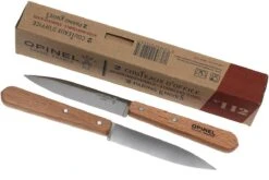 Opinel Set De 2 Couteaux D'office N°112 Naturel, Inoxydable -Chic Couteaux Magasin OP001223 07 opinel no 112 op001223 07