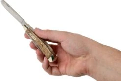 Old Timer Gunstock Trapper 94OTWDesert Ironwood, Couteau De Poche Slipjoint -Chic Couteaux Magasin OT94OTW 05 schrade old timer