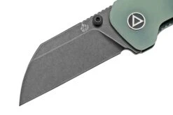 QSP Knife Penguin Mini QS130XS-F2, Blackwashed 14C28N, Natural G10, Couteau De Poche 10 QSP Knife Penguin Mini QS130XS-F2, Blackwashed 14C28N, Natural G10, Couteau De Poche -Chic Couteaux Magasin QS130XS F2 03 qsp